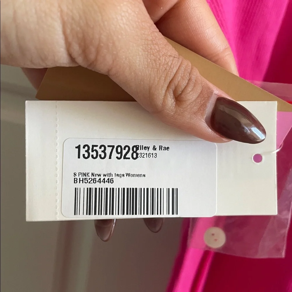 Riley & Rae Fuchsia Ribbed Top - Picture 5 of 5